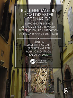 cover image of Built Heritage in post-Disaster Scenarios